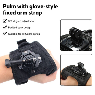 #ad Hand Mount Wrist Strap For GoPro Hero10 Max Hero 10 9 8 7 6 Action Cam For GoPro