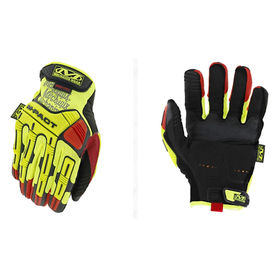 #ad Mechanix Wear SMP X91 009 Hi Viz M Pact D4 360 Gloves Medium