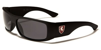 #ad Polarized Mens Sunglasses Rectangle Contour Sport Wrap Thick Frame Low Profile
