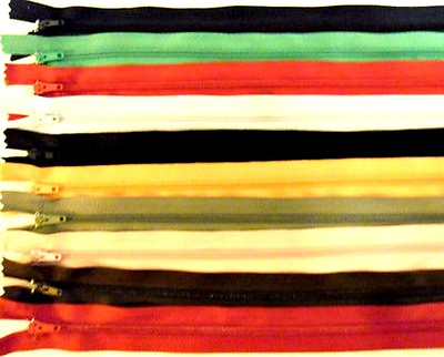 #ad ZIPS 12quot; 30CM CLOSED END NYLON X5 VARIOUS COLOURS AVAILABLE