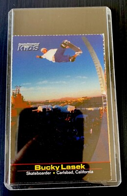 #ad BUCKY LASEK ROOKIE USA Skate 2001 Sports Illustrated for Kids Special X Games SI