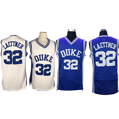 #ad Men#x27;s Retro DUKE Christian Laettner #32 Basketball Jersey Stitched SMLXL2XL