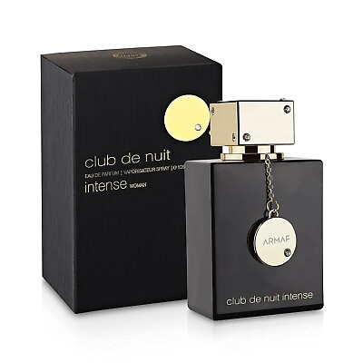 #ad Club De Nuit Intense by Armaf 105ml 3.6 oz for Woman Eau De Parfum New box
