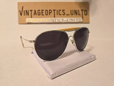 #ad American Optical Vintage Aviator Sunglasses. 1960s AOCO .Unused Condition. $265.99