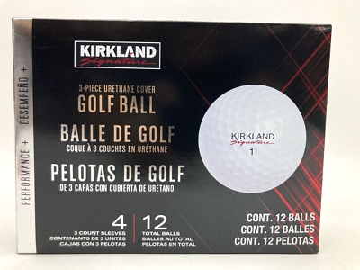 #ad Kirkland Signature Golf Balls 12 ct White COSTCO#1654518