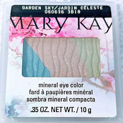 #ad Mary Kay Mineral Eye Color Shadow with Garden Sky Jardin Celeste New no box