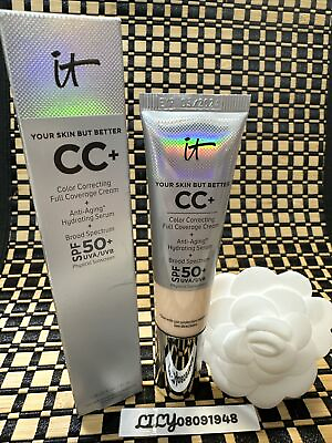 #ad IT Cosmetics CC Color Correcting Full Coverage Cream ￼ FAIR LIGHT Exp 01 25