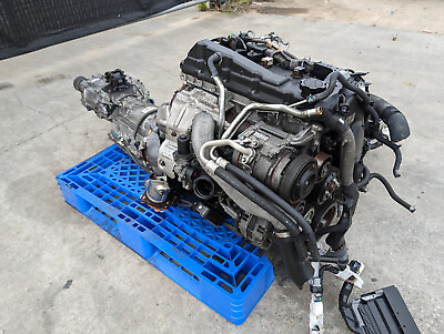 #ad JDM Toyota 1KD FTV D 4D DOHC 3.0L Turbo Diesel Engine and Transmission Complete