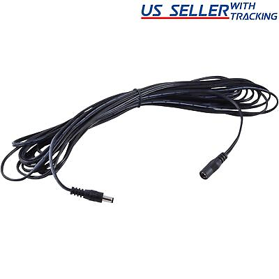 #ad 33ft DC Power Extension Cable Cord 5.5x2.1mm 33 feet 10M for CCTV Camera DVR $7.99
