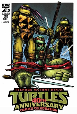 #ad Teenage Mutant Ninja Turtles 40th Anniversary Comics PRESALE 7 10 TMNT 2024