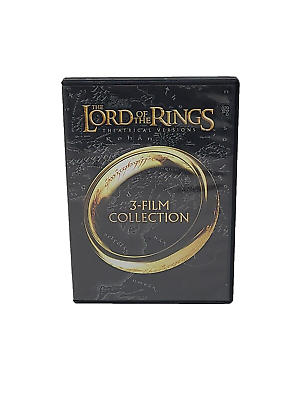 #ad The Lord of the Rings Theatrical Versions 3 Film Collection 3 Disc DVD Set 
