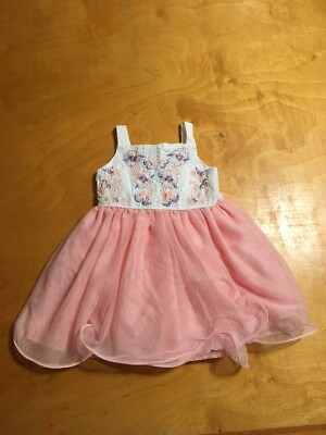 #ad $72 Girls dress Lavender size 2T Pink P134 V