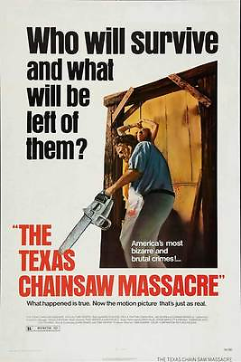 #ad THE TEXAS CHAINSAW MASSACRE Movie Poster Licensed New USA 27x40quot; THEATER SIZE