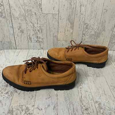 #ad Timberland Womens Oxford Shoes Size 9M Brown Nubuck Leather Waterproof Lug