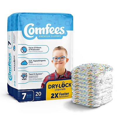 #ad Comfees Baby Baby Diaper Size 7 Over 41 lbs. CMF 7 20 Ct