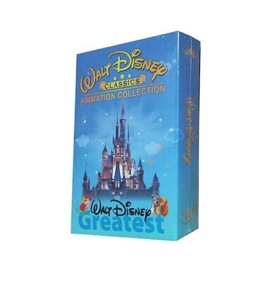 #ad Walt Disney Classics 24 Movies Animation Collection DVD 12 Disc Box Set NEW