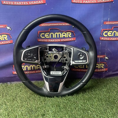 #ad 2019 Honda Civic Leather Steering Wheel w Cruise Control OEM 78500 TBD L710 M1