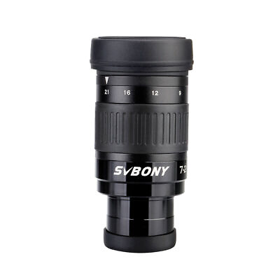 #ad SVBONY SV135 1.25” 7 21mm Zoom Telescope Eyepiece Fully Multi Coated Zoom Lens