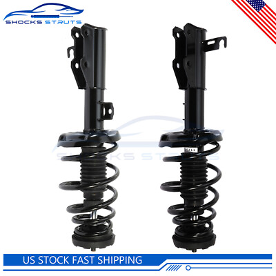 #ad For 2013 2014 Chevrolet Impla Malibu Front Complete Struts Coil Springs Mounts