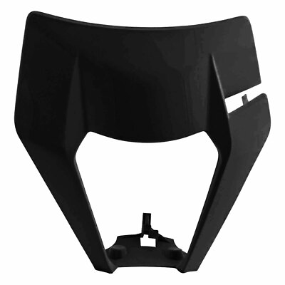 #ad Polisport Front Headlight Mask Black KTM 150 250 300 350 500 XCW EXC F 2020 2022