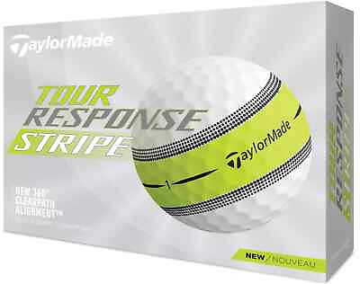 #ad TaylorMade 2022 Tour Response Golf Balls N7638601 Stripe 1 Dozen
