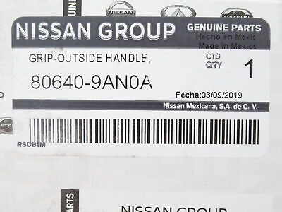 #ad Genuine OEM Nissan 80640 9AN0A LH RH Front Outside Handle 2016 2019 Sentra