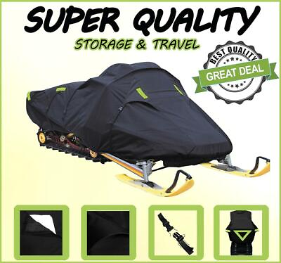 #ad Black Snowmobile Cover fits Models: Ski Doo XTC Deluxe 1992 1993