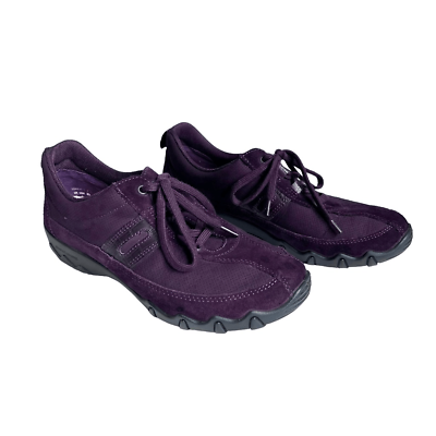 #ad Hotter Womens Oxford Leanne II Sneaker Plum Size 7 Extra Wide