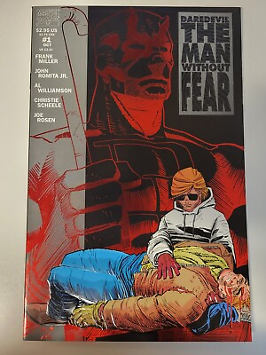 #ad Daredevil The Man Without Fear #1 2 3 4 5 Complete 1993 Series Frank Miller