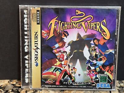 #ad Fighting Vipers Sega Saturn 1996 Japanese Import US Seller