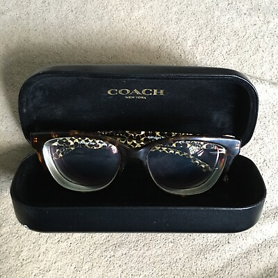 #ad #ad EXC Coach 5507 Dark Tortoise 54 16 140 HC 6120 T Eyeglasses Frames Glasses