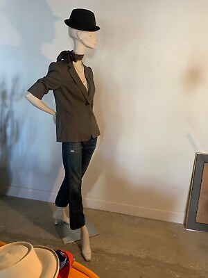 #ad Tahari womens blazer jacket size 8 Excellent condition. Brownish Gray