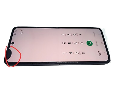 #ad Samsung Galaxy Z Flip3 5G SM F711U1 128GB Unlocked Grade B Inked See Pics