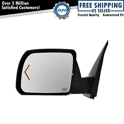 #ad Power Heated Signal Side View Mirror w Chrome Cap Driver Left LH for Tundra
