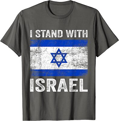 #ad Support Israel I Stand With Israel Israeli Flag Unisex T Shirt