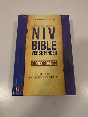#ad NIV Bible Verse Finder Concordance Zondervan John R Kohlenberger III Religion