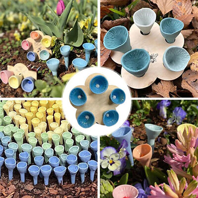 #ad 5pcs Bee Insect Drinking Cup Thirsty Pollinators Safe Places to Drink Bee Cups