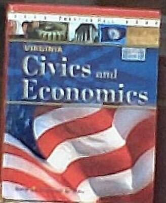 #ad Civics and Economics Virginia Edition Hardcover By DavisFernlundWoll GOOD