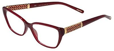 #ad Eyeglasses Chopard VCH 137 S 099N Designer Eyeglasses Burgundy Red Demo Lens