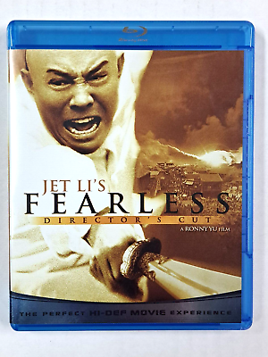 #ad Fearless Blu ray Disc 2008 Directors Cut widescreen unrated pre owned