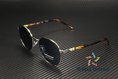 #ad POLO PH3133 900180 Phantos Shiny Silver Dark Blue 51 mm Men#x27;s Sunglasses