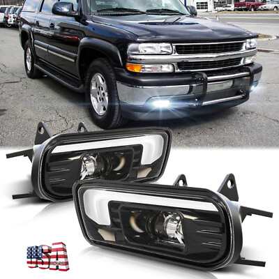 #ad for Chevy Tahoe 2000 2006 DOT Led Fog Lights Driving Lamps 6000K White DRL Bulbs