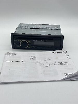 #ad Pioneer DEH 1300MP Detachable Face Car Stereo CD WMA MP3 Automotive Receiver