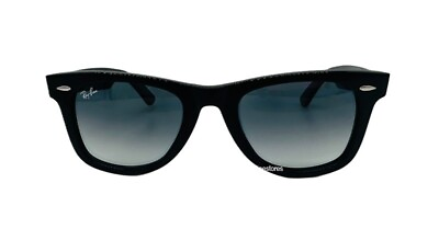 #ad Ray Ban WAYFARER Black RB 2140 901 3F 54mm Gradient Sunglasses New Non Polarized