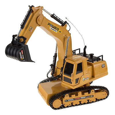 #ad Remote Control Tractor Excavator Construction Toy