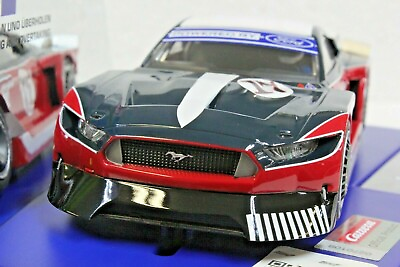 #ad Carrera Digital 132 30939 Ford Mustang GTY #17 With Lights 1:32 Slot Car