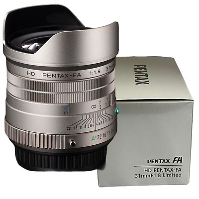 #ad New Pentax HD Pentax FA 31mm f 1.8 Limited Silver