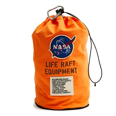 #ad NASA Ripstop Organizing bag Orange Space Race Apollo 11 Apollo 13 ACC 0117
