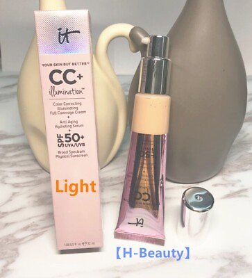#ad IT Cosmetics CC Illumination Color Correcting Coverage Cream SPF50 Medium
