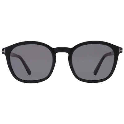 #ad Tom Ford Jayson Polarized Smoke Oval Men#x27;s Sunglasses FT1020 N 01D 52